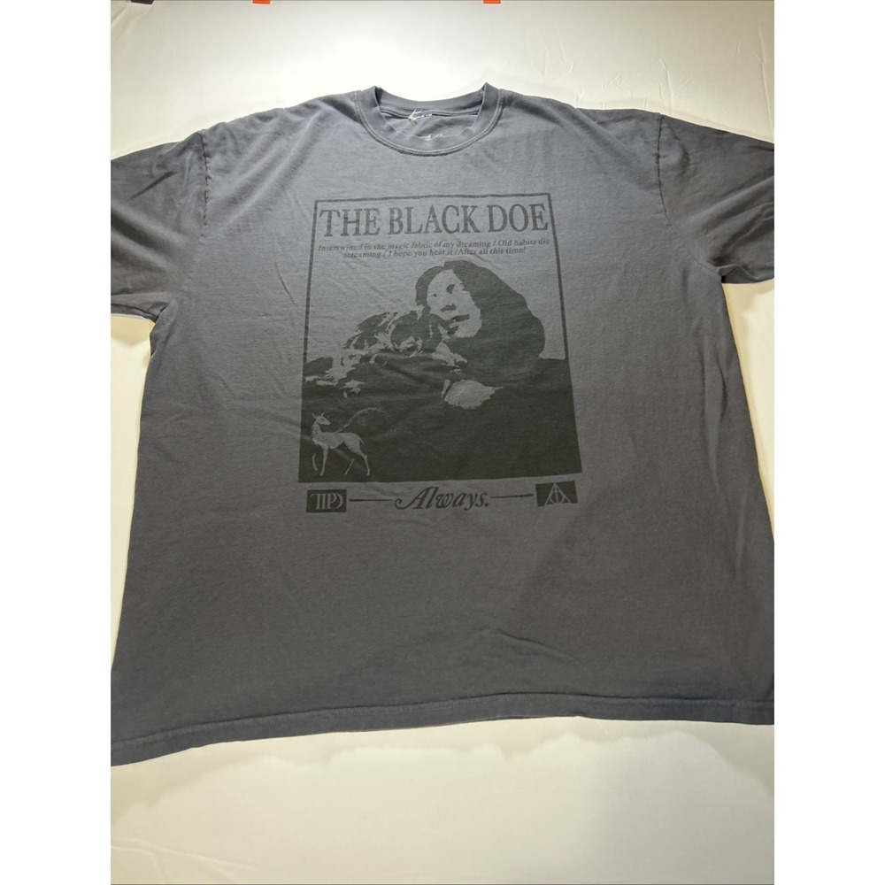 The Lost Bros "The Black Doe" Always Harry Potter Snape Graphic Tee 2XL